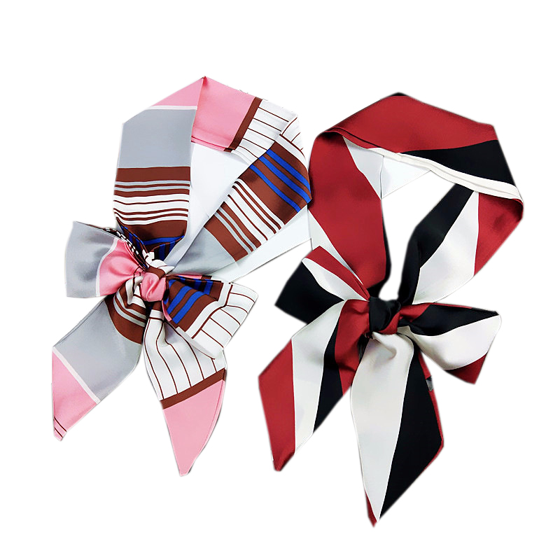 أعلى صغيرة طويلة منديل حريري ل - مراجعة Silk Tie Striped وسعره