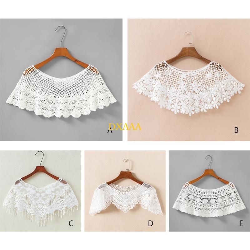 DXAA النساء التطريز الأزهار ال - مراجعة Stole Wedding Shawl وسعره