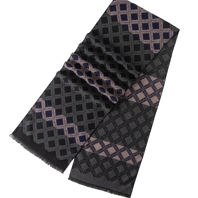 مصمم العلامة التجارية منقوشة ا - مراجعة Muffler Men Wool وسعره